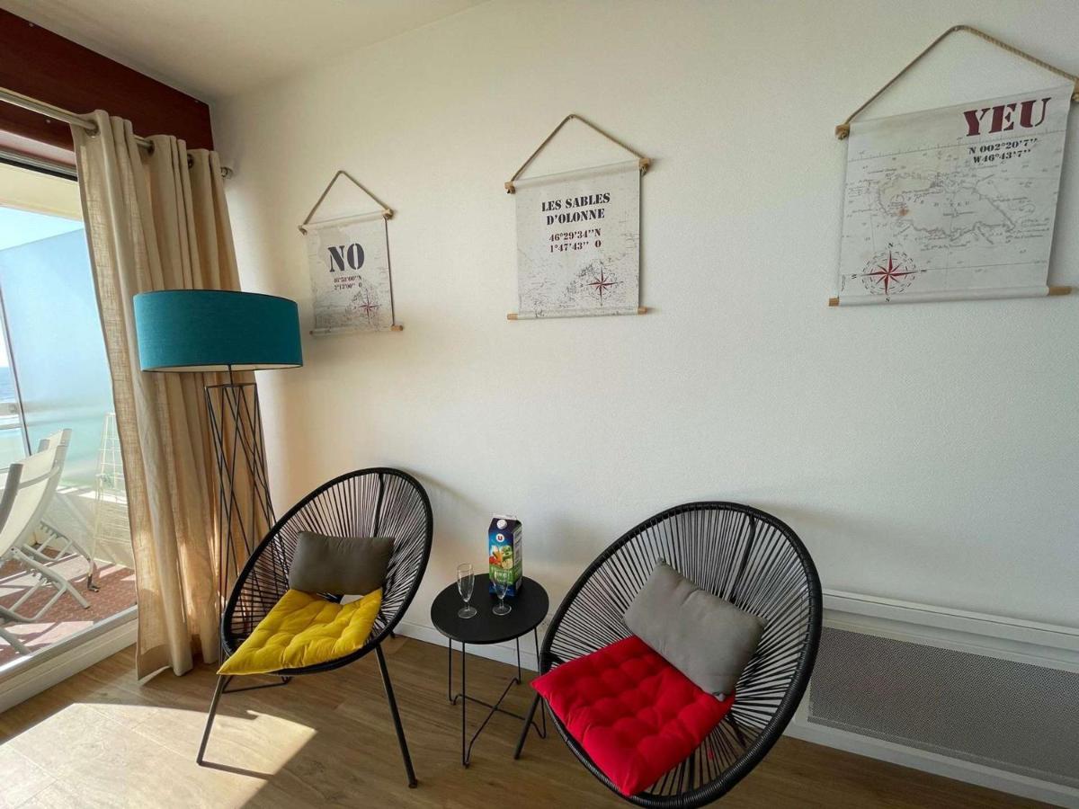 Grand Studio Cabine 4 Pers, Balcon, Renove, Proche Ocean, Saint-Hilaire-De-Riez - Fr-1-224C-160 외부 사진